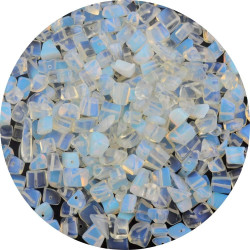 Mix Color 5-8mm，1/4LB, 400 Pieces Drilled Irregular Gemstones. (Random)