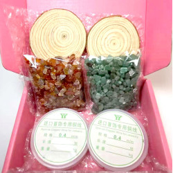 2set 6-8inch Wire Wrapped Little Tree of Life DIY Making Ki