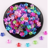 BeadingStation® 100Pcs Mix Pearl Shine Cherry Blossom Acrylic Flower Beads 15mm
