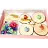 BeadingStation® 4-Set DIY Flower Petal Mini Tree Kit – Gift-Ready Value Combo Memorial Mix