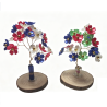 BeadingStation® 4-Set DIY Flower Petal Mini Tree Kit – Gift-Ready Value Combo Memorial Mix