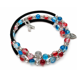 BeadingStation® 2-tone Crackle Glass Round Beads 6mm ~ Loose Beads~