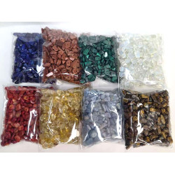 Beading Station Set of 8 Wire Wrapped Little Crystal Tree of Life DIY Making Kit