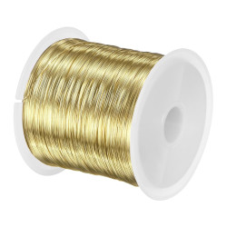 copy of 100-Meter Spool Artisan Wrapping Wire 28GA, Golden