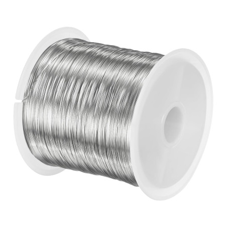 copy of copy of 100-Meter Spool Artisan Wrapping Wire 28GA, Silver